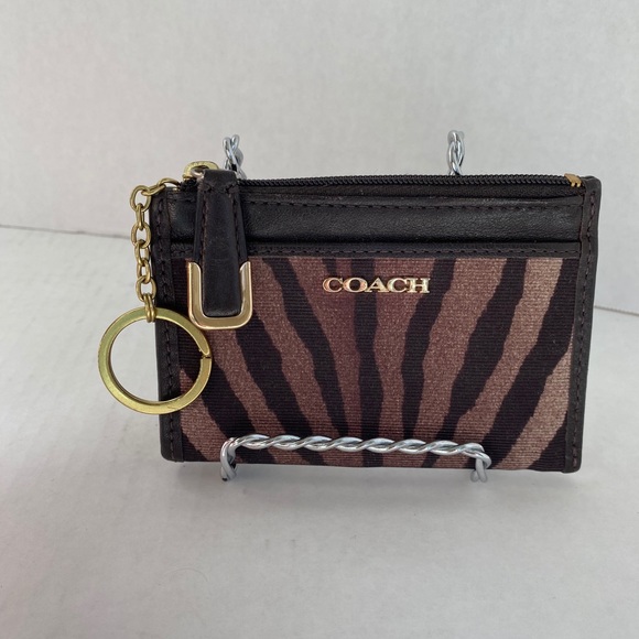 Coach Accessories - Coach Madison Zebra Mini Skinny